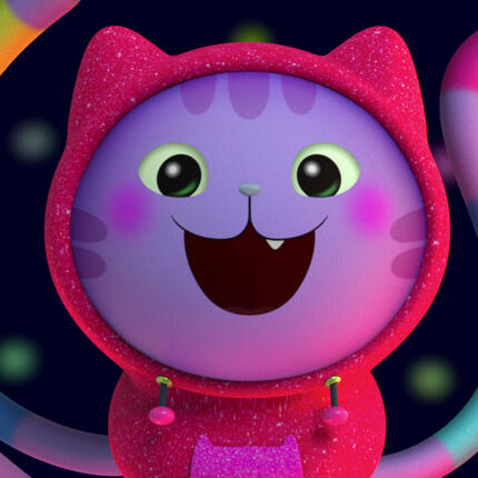 DJCN DJ Catnip (Gabby&#39;s Dollhouse)