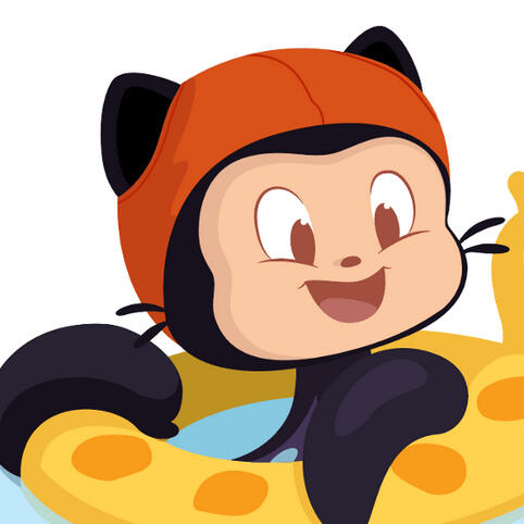 GHUB Octocat (GitHub) (Redo)